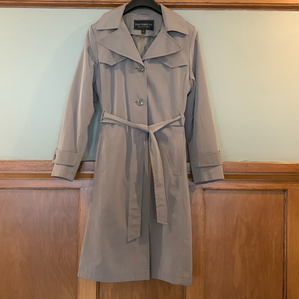 Vintage Fleet Street trench-removable liner and hood